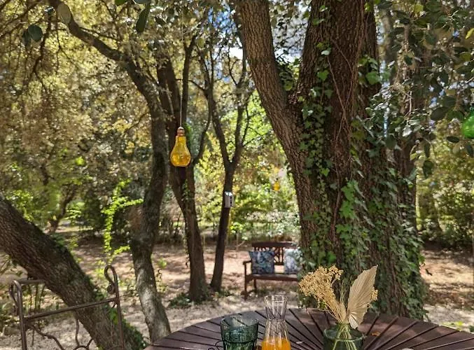 Bed & Breakfast Les Jardins D'holi Proche Uzes Garrigues-et-Sainte-Eulalie